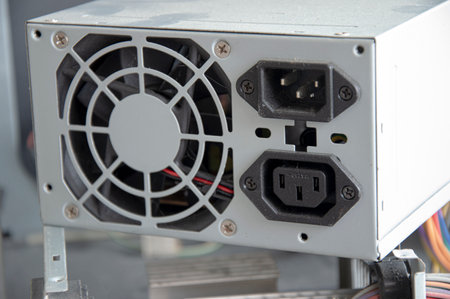 Power Supply of computers that are oldの写真素材