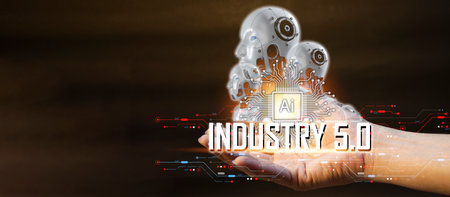 The concept of using artificial intelligence to control the system, industry using artificial...
