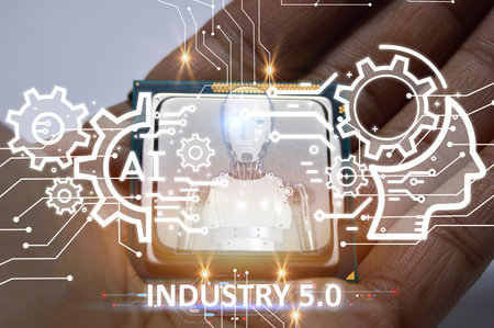 The concept of using artificial intelligence to control the system, industry using artificial...