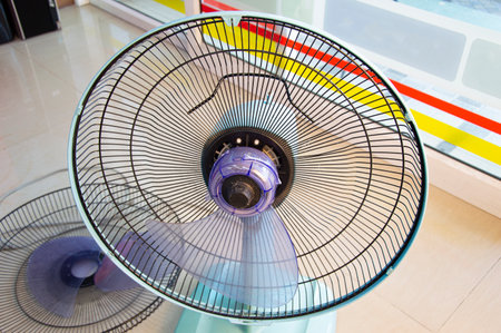Defective fan, broken impeller. need to be repairedの写真素材