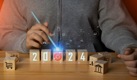 Planning for 2024, analysis of indicators and buying and selling strategies, stock market, business...