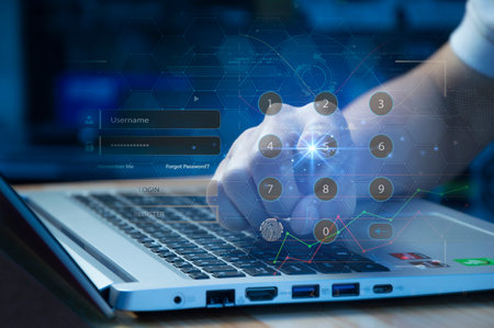cybersecurity concept, user privacy security and encryption, secure internet access Future...