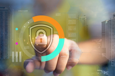 cybersecurity concept, user privacy security and encryption, secure internet access Future...