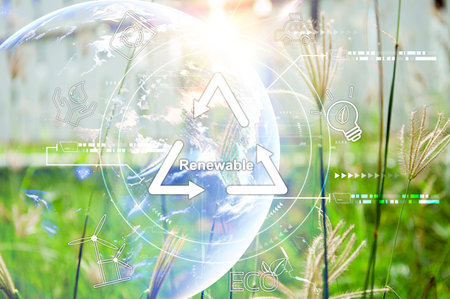 Ideas for reducing global warming Using renewable energy, clean energy and reducing emissions and...