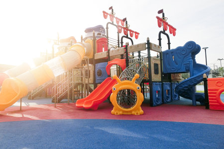 Outdoor amusement park for children