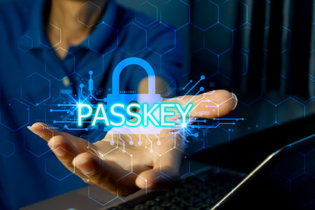 concept of using Passkey instead of a code set for maximum security Biometric Lock