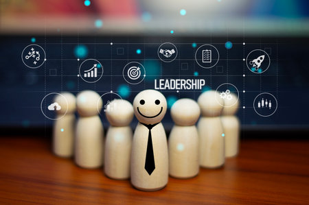 Concepts, leadership of groups and organizations, high-performance teamworkの写真素材