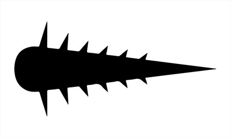 Fossil icon isolated on the white background. Vector illustration.のイラスト素材