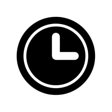 Clock icon. Time icon vector. watch icon symbolのイラスト素材