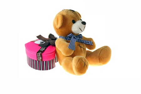 Plush toy bearの写真素材