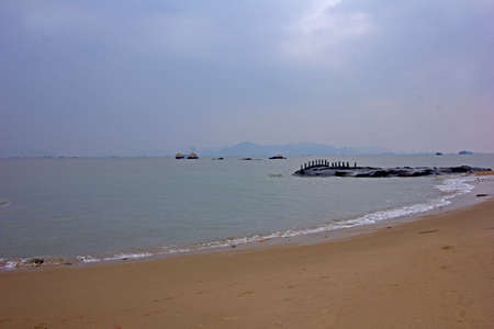 Beach sceneryの写真素材