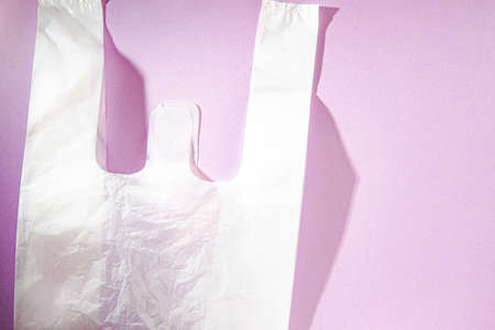 Convenience store and supermarket shopping bags. Japanese plastic shopping bags.