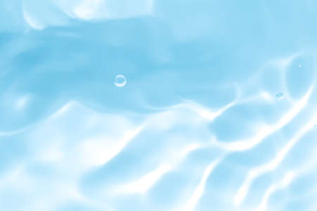 Water surface, underwater, water textures. Images of health and medicine, environment and lifestyle, beverages.の写真素材
