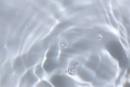 Water surface, underwater, water textures. Images of health and medicine, environment and lifestyle,...
