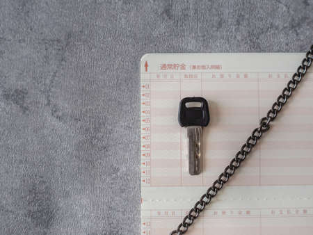 Freezing of passbooks, bank accounts and accounts. Security passwords and locks.