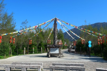Yunnan Lijiang Dongba Valleyの写真素材