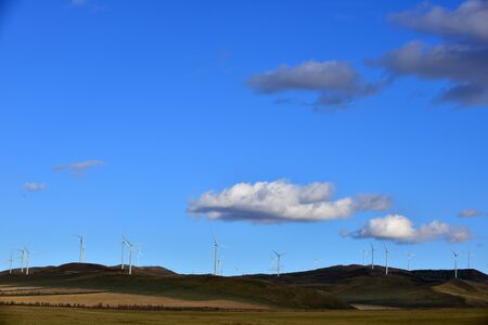 scenery with windmill