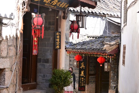 Ancient town of Lijiang, Yunnanのeditorial素材