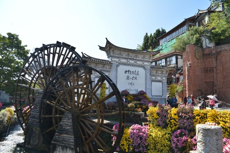 Ancient town of Lijiang, Yunnanのeditorial素材
