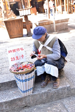 Ancient town of Lijiang, Yunnanのeditorial素材