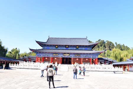 Wood House Lijiangのeditorial素材