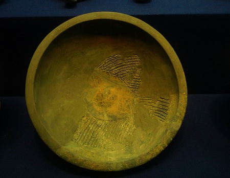 Black pottery unearthed in suizhou, suribachi 2002 Jin JI Lingのeditorial素材