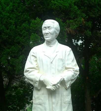 Lin Qiaozhi statueのeditorial素材