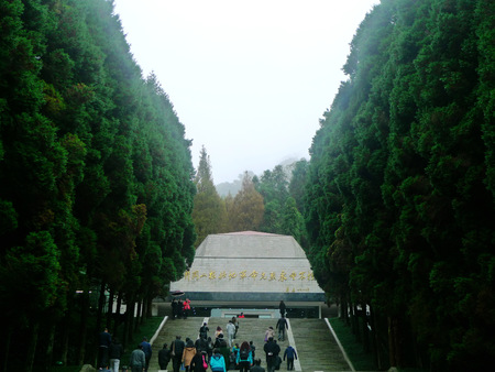 Revolutionary Martyrs' Mausoleum in Jinggang Mountainsのeditorial素材