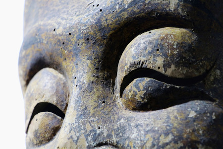 The Xiangdong Nuo Mask in museumのeditorial素材