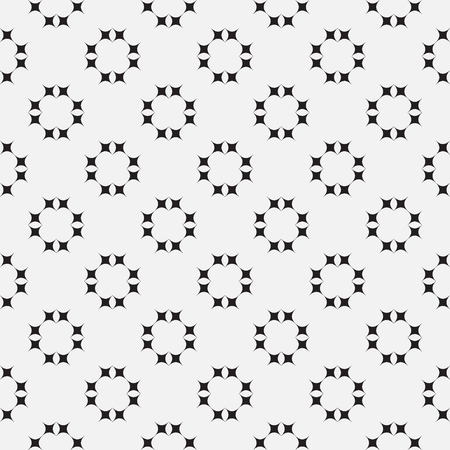 Black and white vector seamless pattern. Abstract backgroundのイラスト素材
