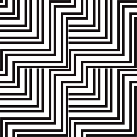 Black and white vector seamless pattern. Abstract backgroundのイラスト素材