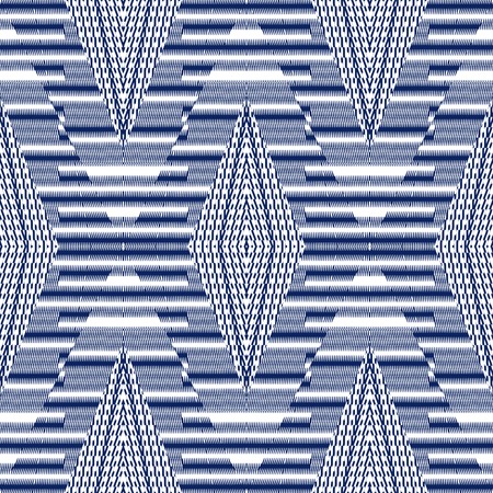 Vector seamless pattern, abstract geometric background illustrationのイラスト素材