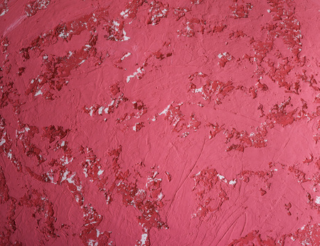 red shabby cement surface, full frame