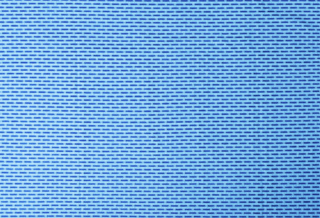 Fragment of a blue synthetic fabric for sportswear, full frame