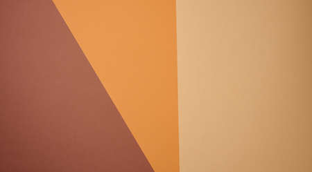 orange brown paper texture, cardboard sheet, copy spaceの写真素材