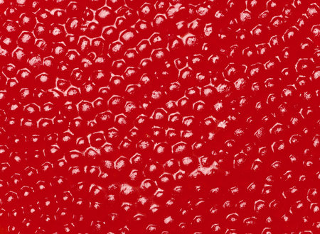 Texture of red caviar, delicious snackの写真素材