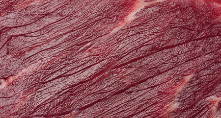 Raw beef meat texture, full frameの写真素材