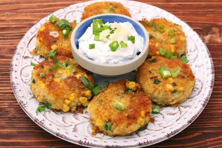 Potato and tuna patties