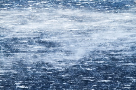 raging sea with furious waves and fierce windの写真素材