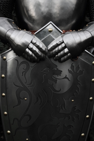 Armour of the medieval knightの写真素材