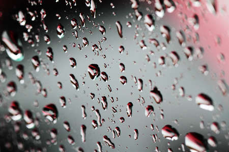 background of beautiful water dropsの写真素材