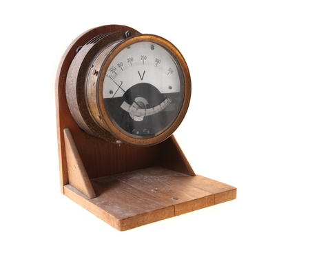 Old and obsolete electricity meter