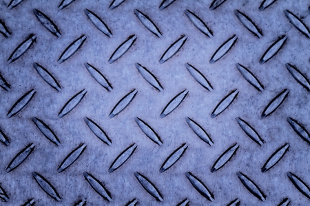 Seamless steel diamond plate textureの写真素材