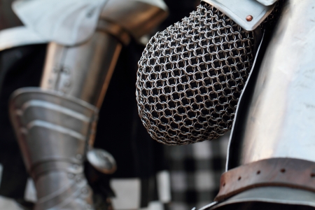 Armour of the medieval knightの写真素材