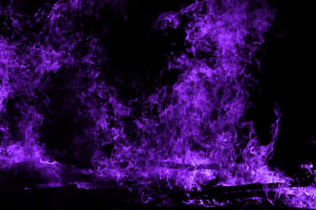 Beautiful camp fire at the dark nightの写真素材