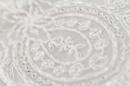 Close up photo of beautiful Italian laceの写真素材