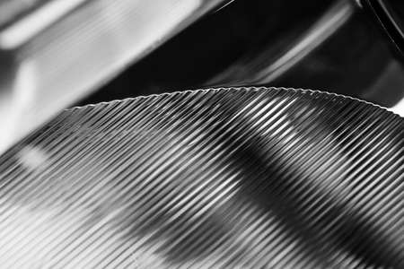 Close up photo of a clean clear glassの写真素材