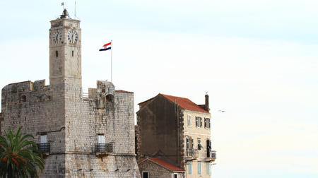 Photo of a big tower in Croatiaの写真素材