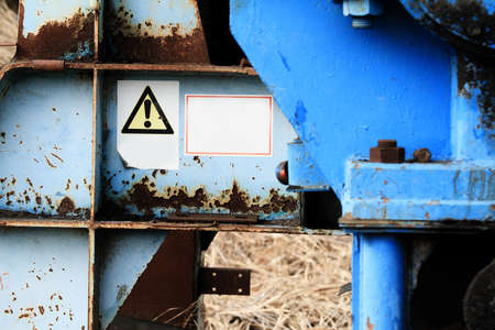 Photo of an old and ruined industrial place