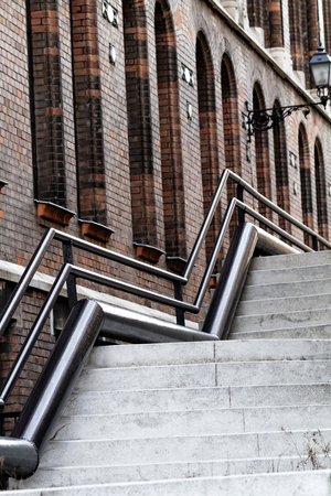 Photo of a big house in the cityの写真素材